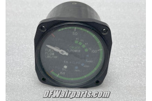 C662020-0109, 6221, Twin Cessna Aircraft Fuel Flow Indicator