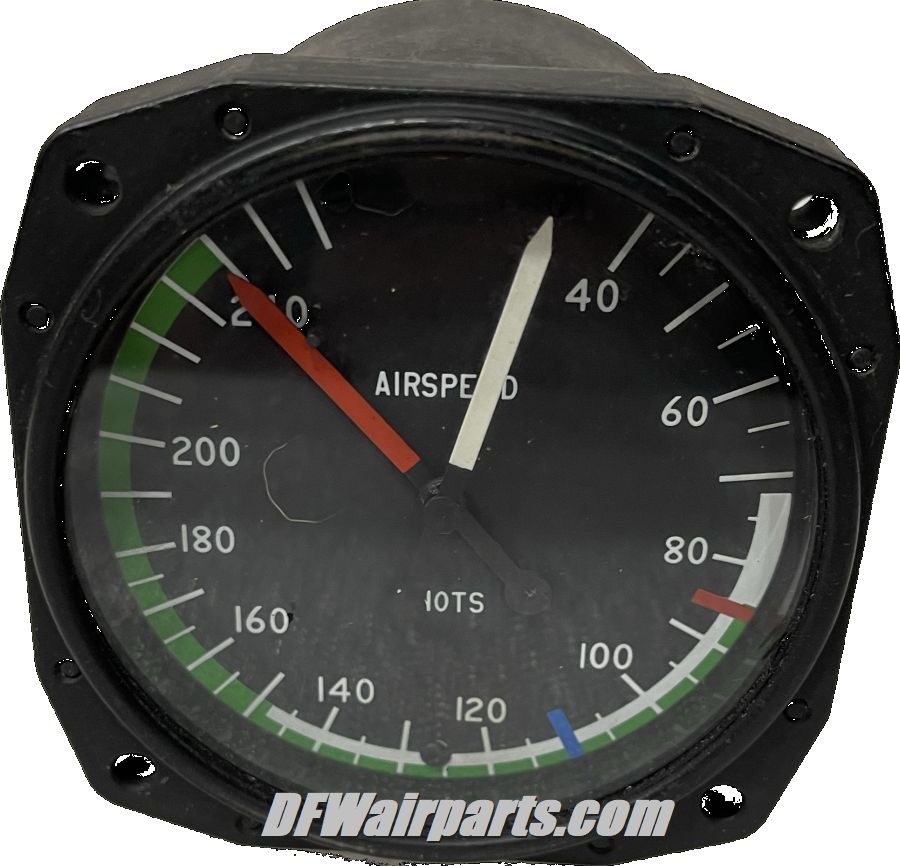 AW2829AE05, 50099-6-2, Twin Piper Aircraft Airspeed Indicator - 22129