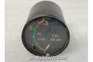 147B32A, MS28004-1, Vintage Warbird Aircraft Cylinder Head Temperature Indicator