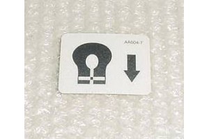 AA004-7,, McDonnell Douglas DC-9 Passenger Life Vest Decal