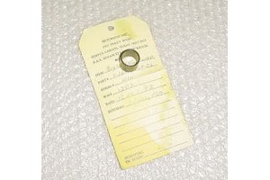 1-060-418-02,, Lycoming T-53 Lower Bearing Spacer w/ Serv tag
