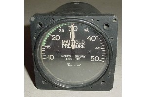 96-384056-1, IU028-202-4, Beech King Air Manifold Pressure Indicator