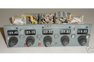 VHF Multi Comm Control Selector Panel, 3 Comms 2 Navs