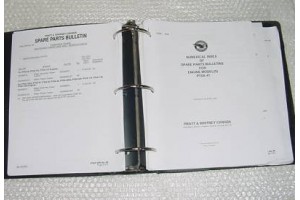 Pratt & Whitney PT6A-28 Spare Parts Bulletin Manual