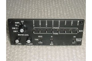 09219-00, 09219, Nos Piper Aircraft Audio Selector Panel