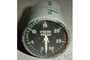 McDonnell Douglas DC-8 Aircraft Freon Pressure Indicator, SR-5G