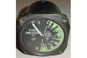 22-869-03,, Cessna 210 Fuel Pressure / Fuel Flow Indicator