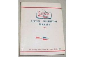 1964 Cessna Aircraft Service Information Summary Manual