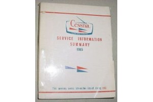 1965 Cessna Aircraft Service Information Summary Manual