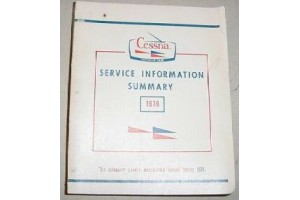 1976 Cessna Service Information Summary Manual