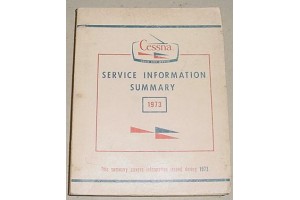 1973 Cessna Arcraft Service Information Summary Manual
