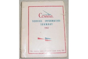 1962 Cessna Aircraft Service Information Summary Manual