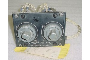 282-540250-011, 282540250-011, Sabreliner Lights Control Panel