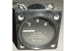 58-380017-1, 1G9-31, Beechcraft Suction Gauge Indicator