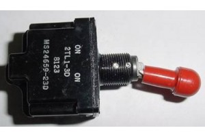 MS24659-23D, 2TL1-3D, Nos Aircraft Guarded Two Position Micro Switch