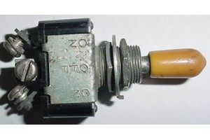 AN3021-1, 8800K13, Three Position Aircraft Toggle Switch