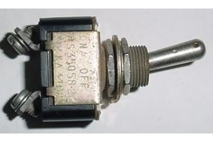 MS35058-22, 511TS1-2, Two Position Aircraft Toggle Switch