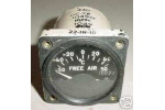 34270YF,, United Airlines McDonnell Douglas DC-7 Free Air Temperature Indicator