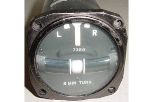 C661030-0101, 2800N11, 24V Cessna Aircraft Turn and Bank Indicator