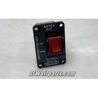 345-6196-04, 345-6196-04 Rev B, Aircraft Artex Remote Switch for ME 406 ELT
