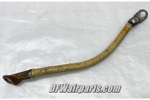 2/0 AWG Aircraft Battery Jumper / Connecting Power Cable, 10.5" long