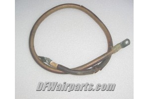 1/0 AWG Aircraft Battery Jumper / Connecting Power Cable, 40"