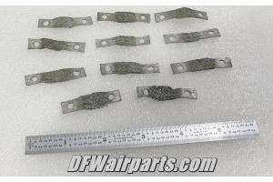 Lot of 11 Aircraft Bonding / Grounding Straps