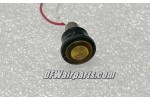14V Aircraft Cockpit Landing Gear Caution Amber Indicator Light