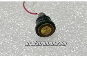14V Aircraft Cockpit Landing Gear Caution Amber Indicator Light
