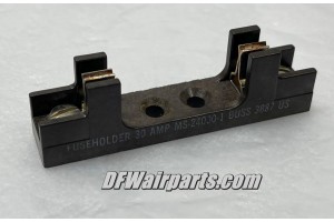 MS24000-1, 5920-00-685-9891, New Aircraft 30A Current Limiter / Fuse Holder Block