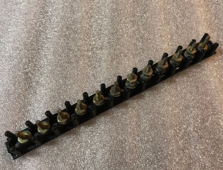 Aircraft Terminal Block / Bus Bar Strip Item 20153