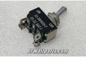 35-380053-7, 512TS1204-2, Beech Baron Alternator Toggle Switch
