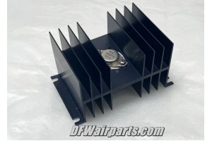 2618214-4, 2N6274, New Bombardier Learjet Transistor / Heat Sink Assembly 2618214-4, 2N6274, New Bombardier Learjet Transistor / Heat Sink Assembly