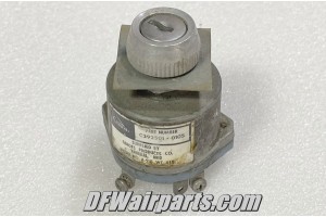 C292501-0105, A-510,  Cessna 182 Aircraft Magneto Ignition Switch