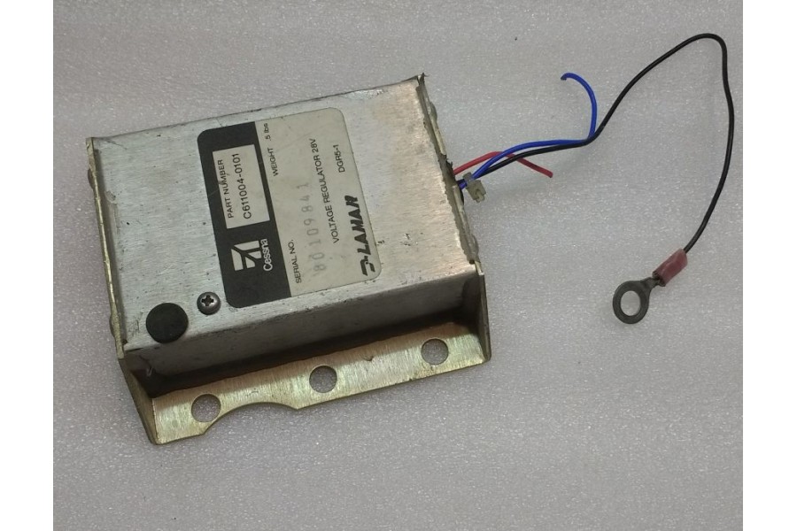 Cessna Aircraft Voltage Regulator Manufactured By Electrodelta P N C611004 0101 Or Dgr5 1