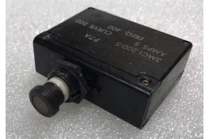 3MC1-200-5, 531365-80, 5A Klixon Aircraft Circuit Breaker