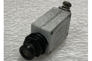 S2899-2.0, 7277-2-2, 2A Slim Klixon Aircraft Circuit Breaker