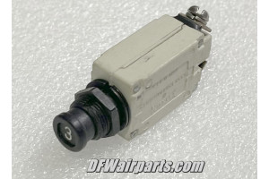 7277-2-3, 454-736, 3A Slim Klixon Piper Aircraft Circuit Breaker