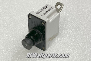 7271-8-5, MS24510-5, Klixon 5A Aircraft Circuit Breaker