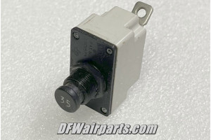 7271-8-35, MS24510-35, Klixon 35A Aircraft Circuit Breaker