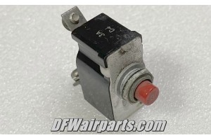 PSM-3, 43A8304-3, Klixon PSM Series 3A Piper Aircraft Circuit Breaker