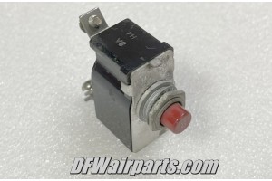 PSM-8, PSM-8A, PSM Series Klixon 8A Aircraft Circuit Breaker