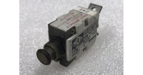 MS25244-5, MP-701H, 5A Mechanical Products Aircraft Circuit Breaker - 21566