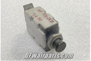 MP-701-DC8, MS25244-5, 5A Mechanical Products Aircraft Circuit Breaker