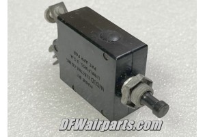 454-659, CB-2320A, 20A Wood Electric Piper Aircraft Circuit Breaker 454-659, CB-2320A, 20A Wood Electric Piper Aircraft Circuit Breaker