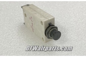 454-715, 41-2-S14-LN2-10A, 10A Piper Aircraft Circuit Breaker 454-715, 41-2-S14-LN2-10A, 10A Piper Aircraft Circuit Breaker