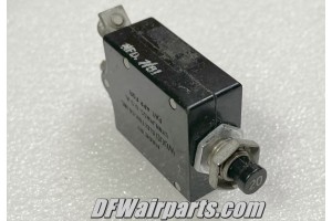 454-659, CB2320A, 20A Piper Aircraft / Wood Electric Circuit Breaker