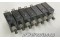 Lot of 7 Wood Electric Aircraft Circuit Breakers