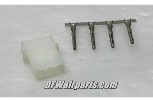 01-0430011-00, A441, New Whelen Aircraft Strobe Light AMP Connector