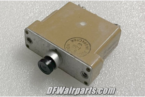 52A3A312-10, MS25005-10, 10A Wood Electric Aircraft Circuit Breaker